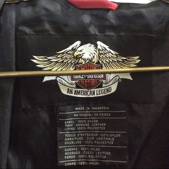 Harley Davidson Motorcycle Riding Jacket - Picture 13 of 16